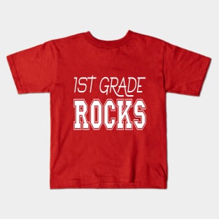 1st Grade Rocks Kids T-Shirt
